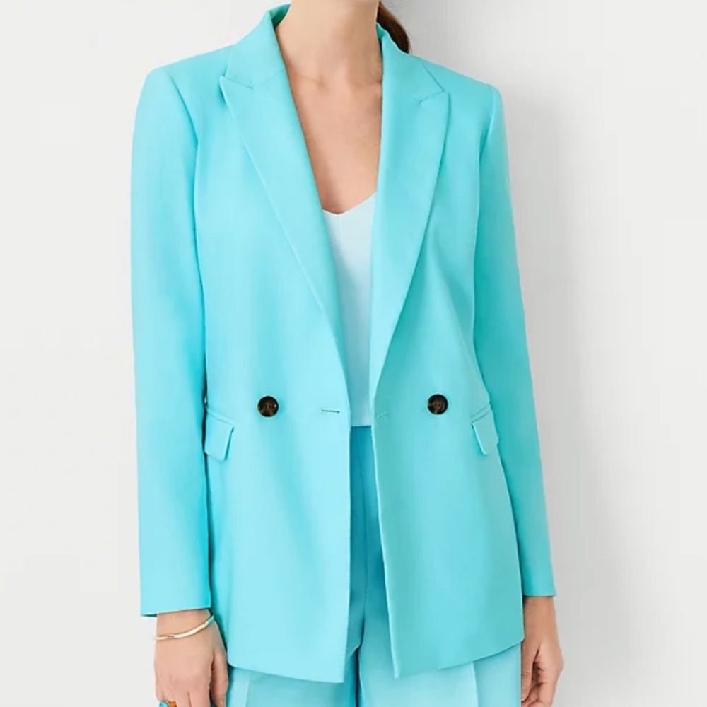 Ann Taylor Double Breasted Blazer